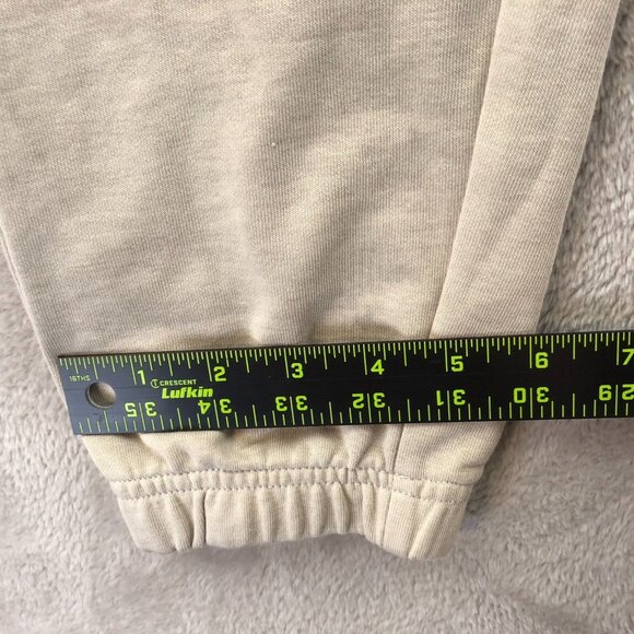 Gymshark Womens Jogger Pants Medium Beige Elastic Waist Pull On Casual Classic - Picture 7 of 15